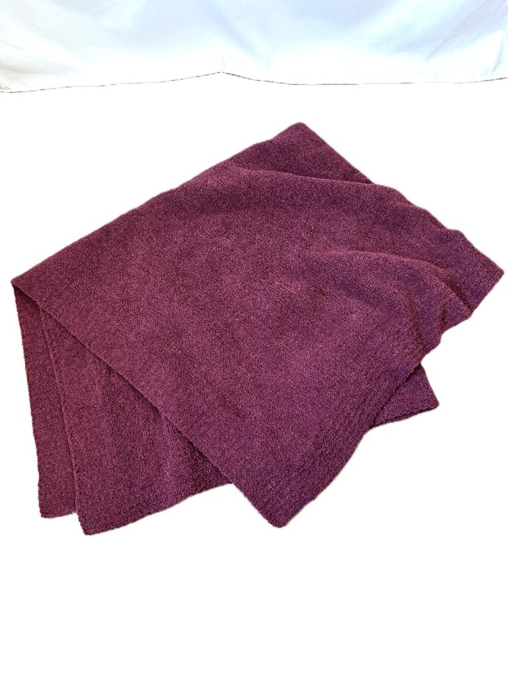 Sunday Citizen Snug Lap Throw Burgundy Gently used